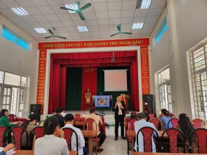 Xã Vũ Oai tổ chức Hội nghị tuyên truyền, phổ biến các quy định về thừa kế và tập huấn nghiệp vụ công tác hòa giải ở cơ sở.